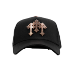 BARBAS HATS “B CHROME 24K” ROSE