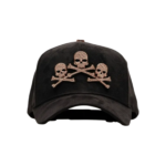 BARBAS HATS SKULL 24K ORO ROSA