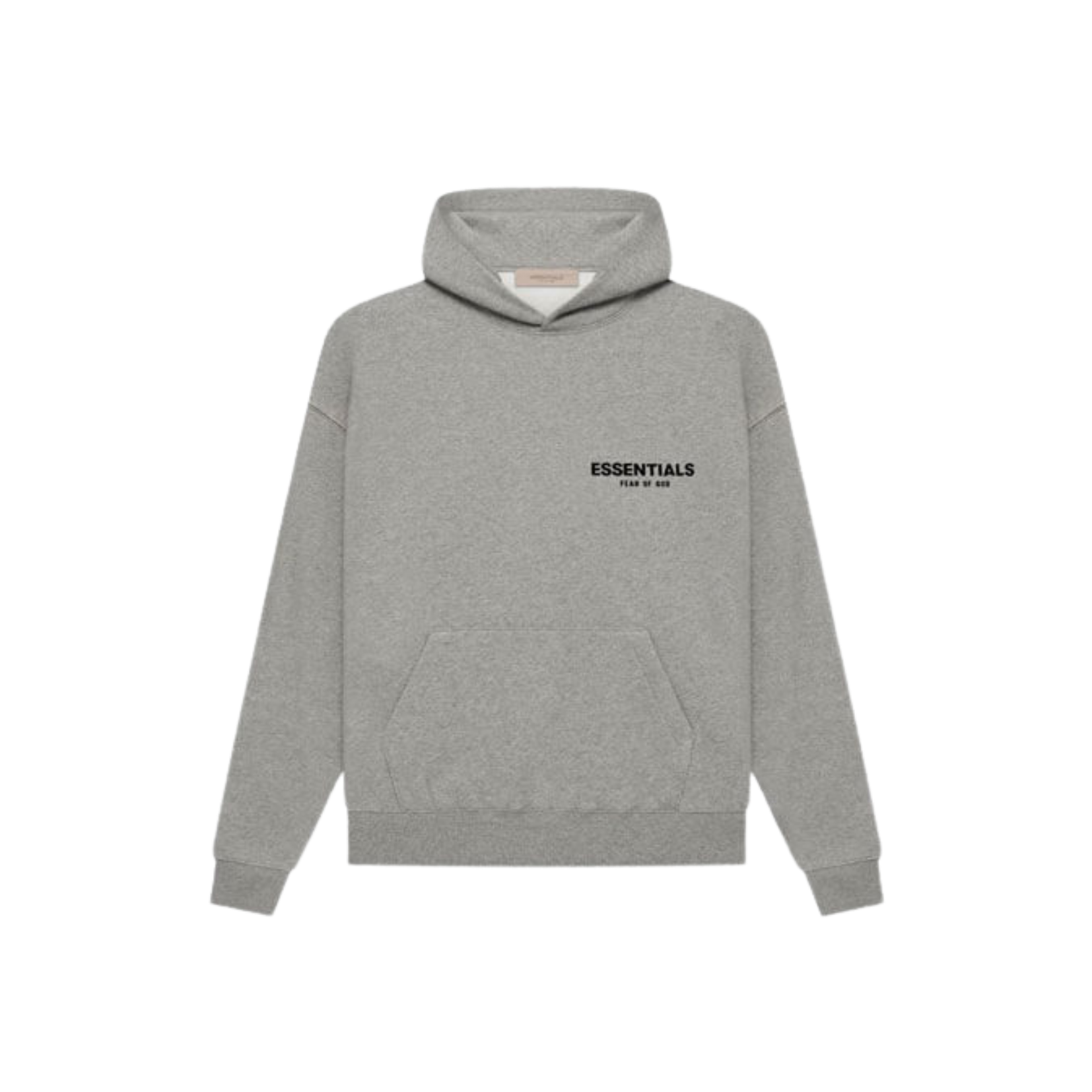 essentials hoodie SUDADERA ESSENTIALS GRIS - Image 1